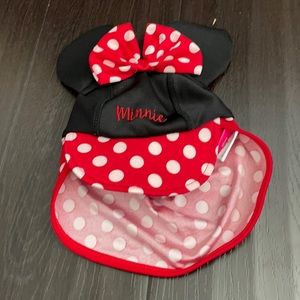 Minnie mouse baby hat